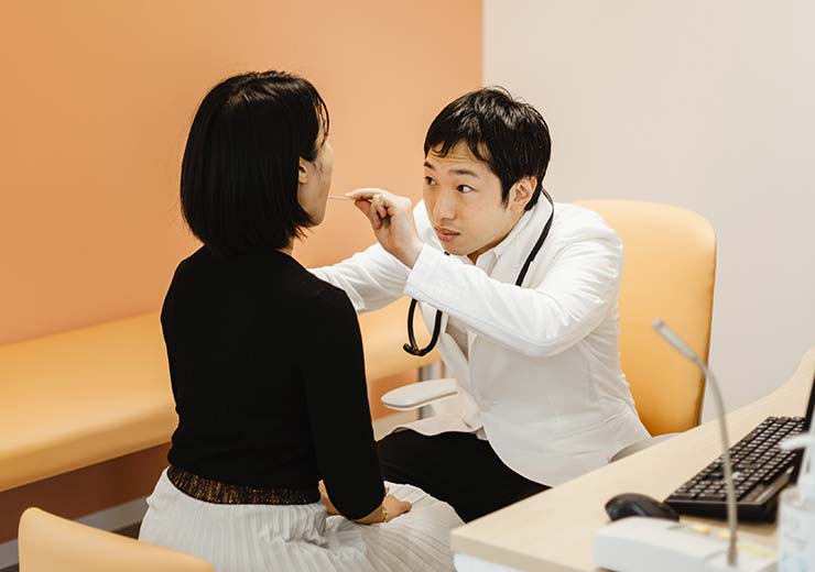 診察風景